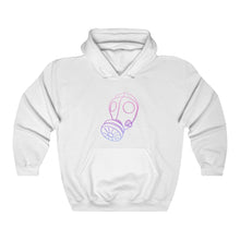 Load image into Gallery viewer, Neon Gas Mask Unisex Hooded Sweatshirt