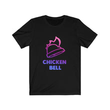 Load image into Gallery viewer, Neon Chicken Bell Short Sleeve Tee