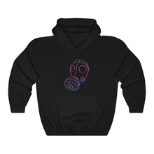 Load image into Gallery viewer, Neon Gas Mask Unisex Hooded Sweatshirt
