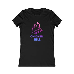 Neon Chicken Bell Women's Favorite Tee