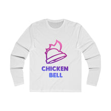 Load image into Gallery viewer, Neon Chicken Bell Men&#39;s Long Sleeve Crew Tee
