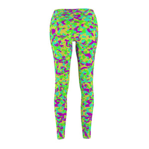 80’s Camouflage Pattern Women's Leggings